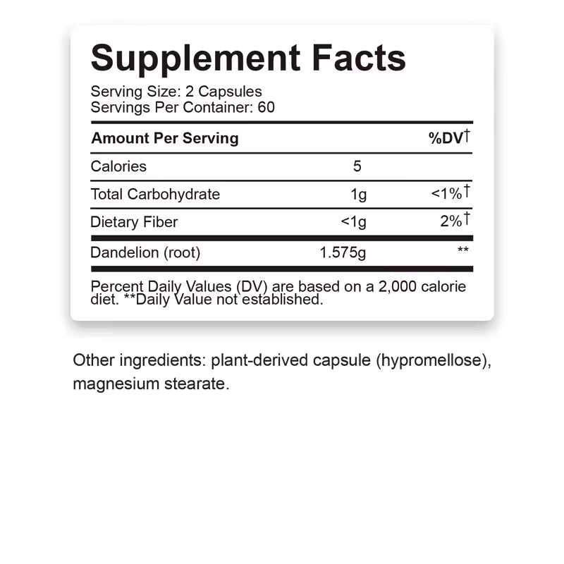 Dandelion Supplement